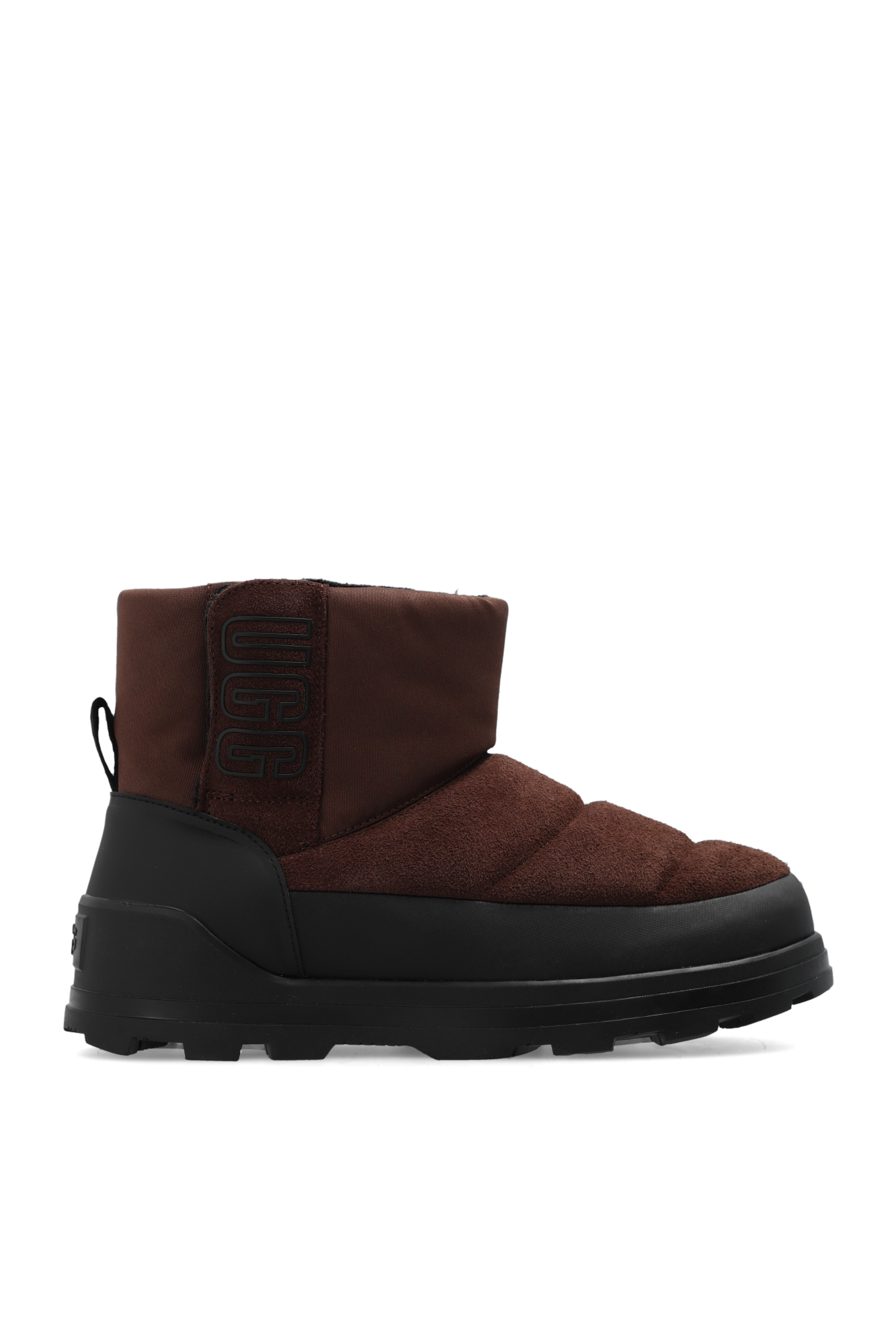 Brown ugg shop snow boots